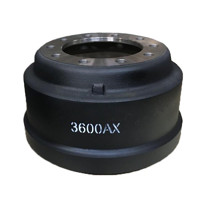 66864B 3600AX Terbon Truck Heavy Duty Truck 16.5 X 7 Cast Iron Brake Drum